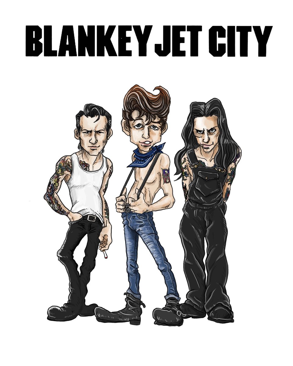 BLANKEYJETCITY #ブランキージェットシティ #浅井健一 #ベンジー #照井