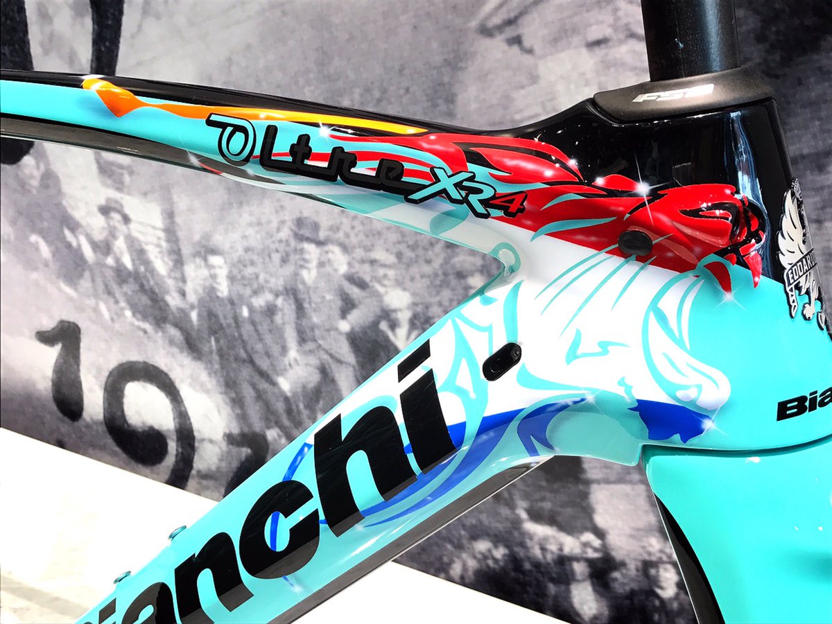 オランダチャンピオンカラーをまとったフルーネヴェーヘン選手モデルの