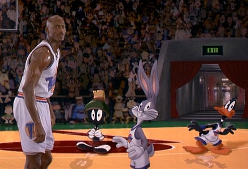 マイケル・ジョーダンとバッグス・バニーが共演した人気映画「スペース