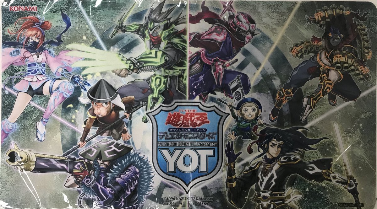 遊戯王】 YOT 六武衆 公式プレイマット 1枚だけ入荷しました❗️アジア