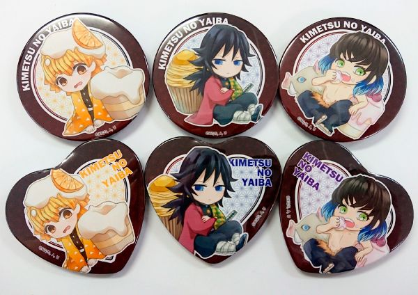 鬼滅の刃 プリロール 特典缶バッジ 2点セット 公式】マカロンはこちら