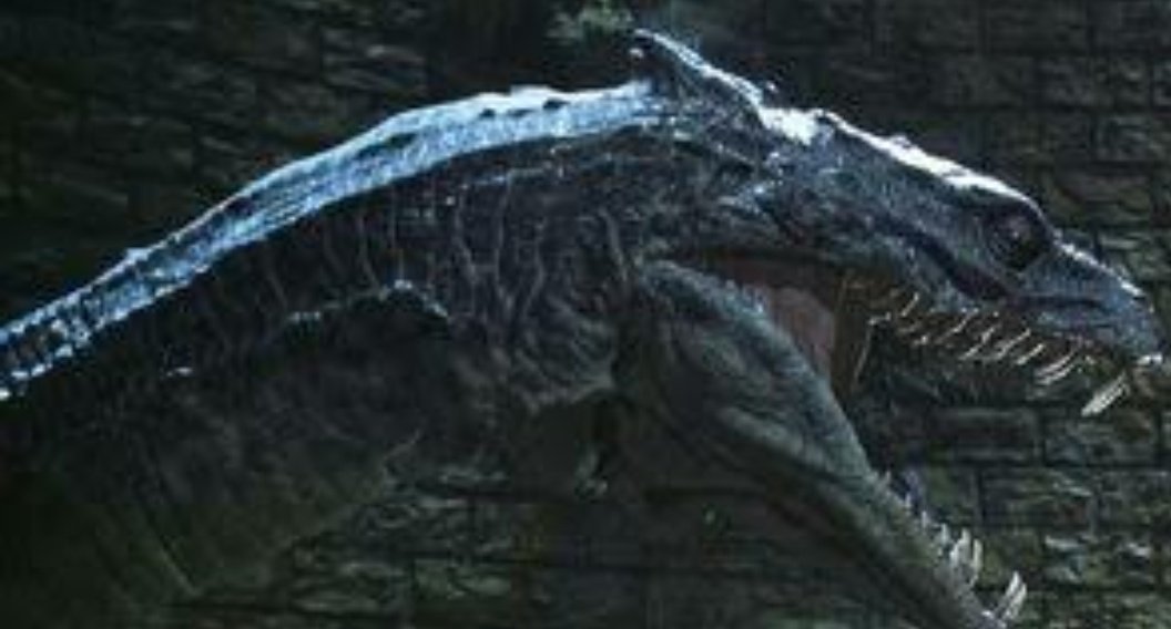 バジリスク:「ハリーポッターと秘密の部屋」に登場した個体は体長約