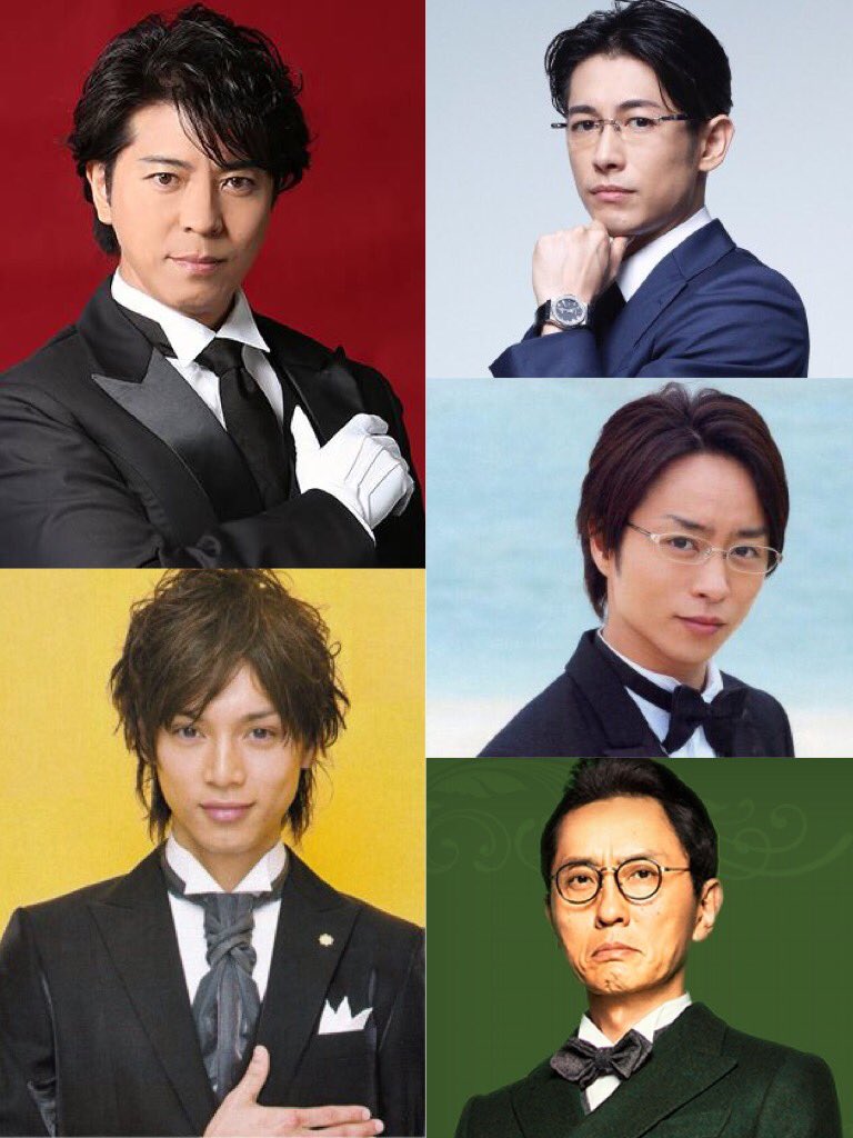 日本が誇る五大執事。 西園寺一／伊集院家の万能執事 柴田理人／本郷家