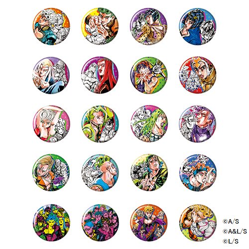 ジョジョ展 金沢 限定 コレクション 缶バッジ HEROES ジョニィ