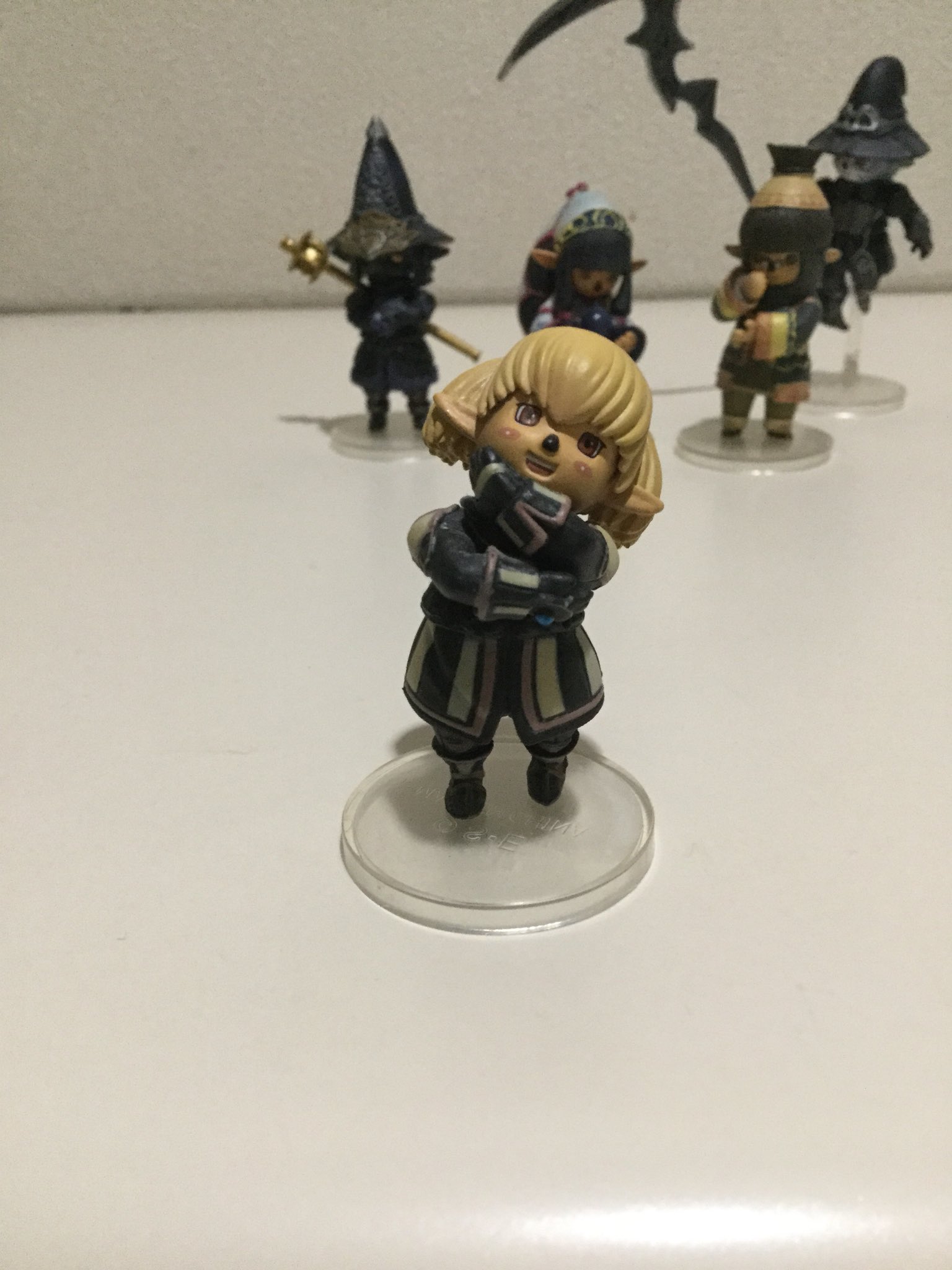 ファイナルファンタジーXI タルタル トレーディングアーツミニ 5体