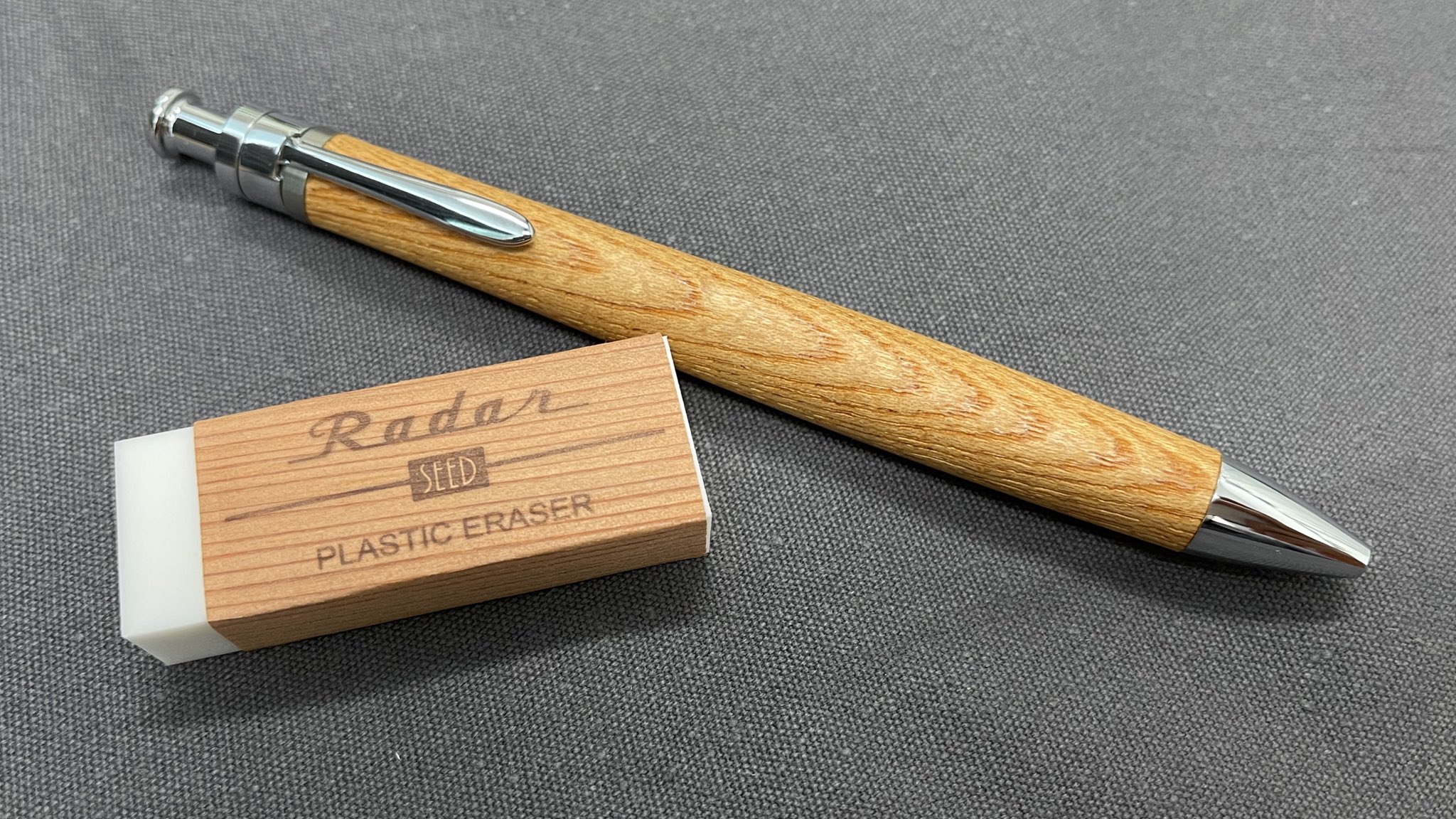 工房楔 伊勢神宮の欅 芯ケース 工房 楔 芯ケース シングル ケヤキ杢