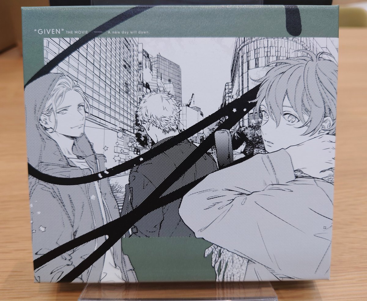 明日発売の「映画 #ギヴン」BDサンプルが到着✨ 完全生産限定版は特製