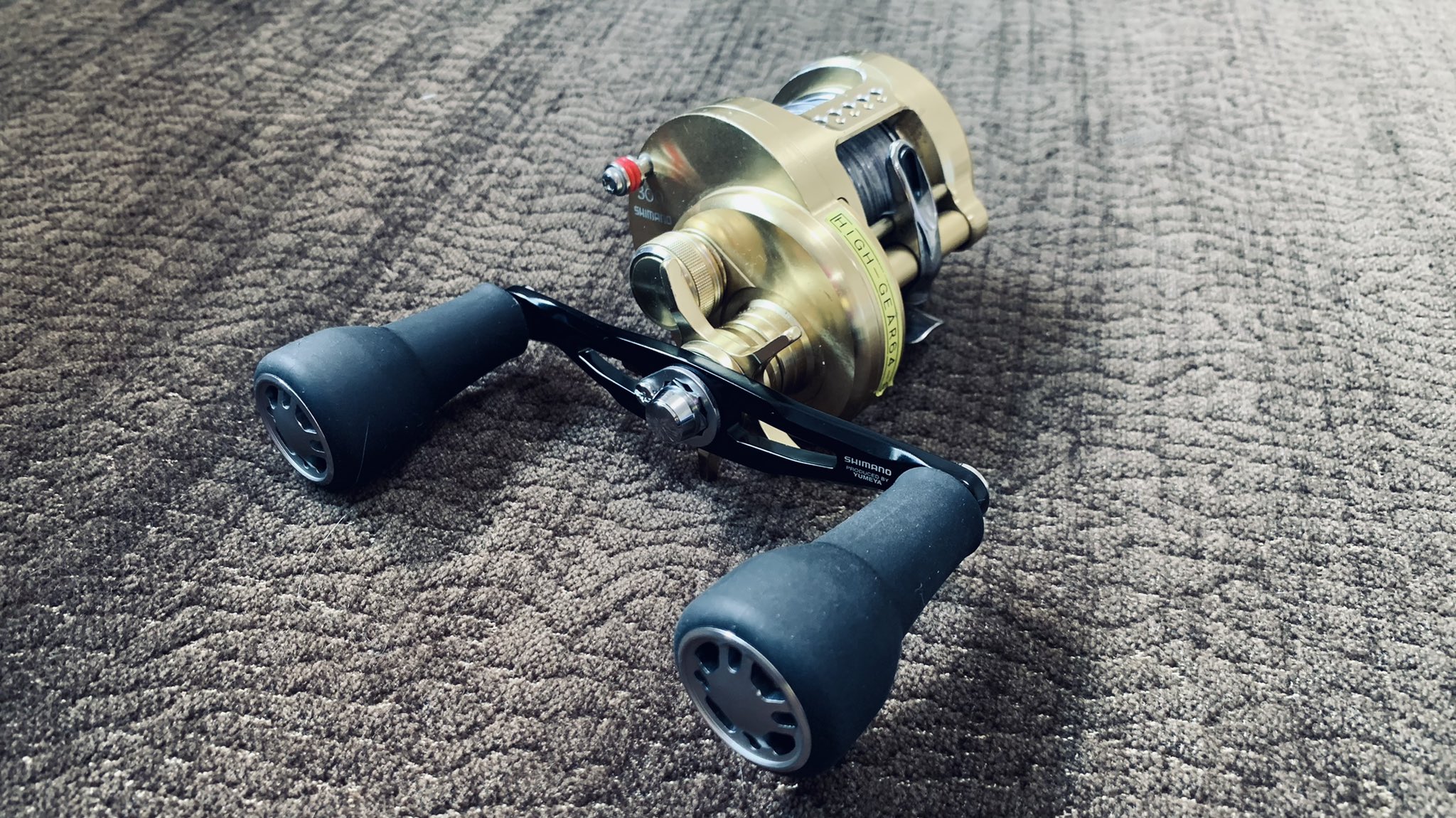 23アンタレスDCMD 301XG 夢屋ウルトラストロングハンドル48mm 23