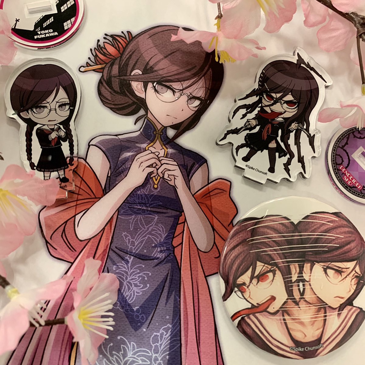 ダンガンロンパ 絶対絶望少女 腐川冬子 ジェノサイダー翔 缶バッジ