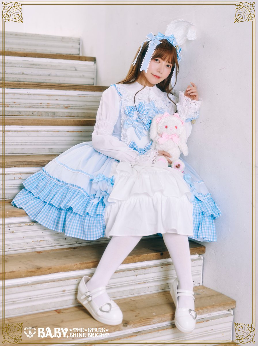 ⭐︎BABY新作情報⭐︎】うさぎの国のアリスジャンパースカート/¥27,280