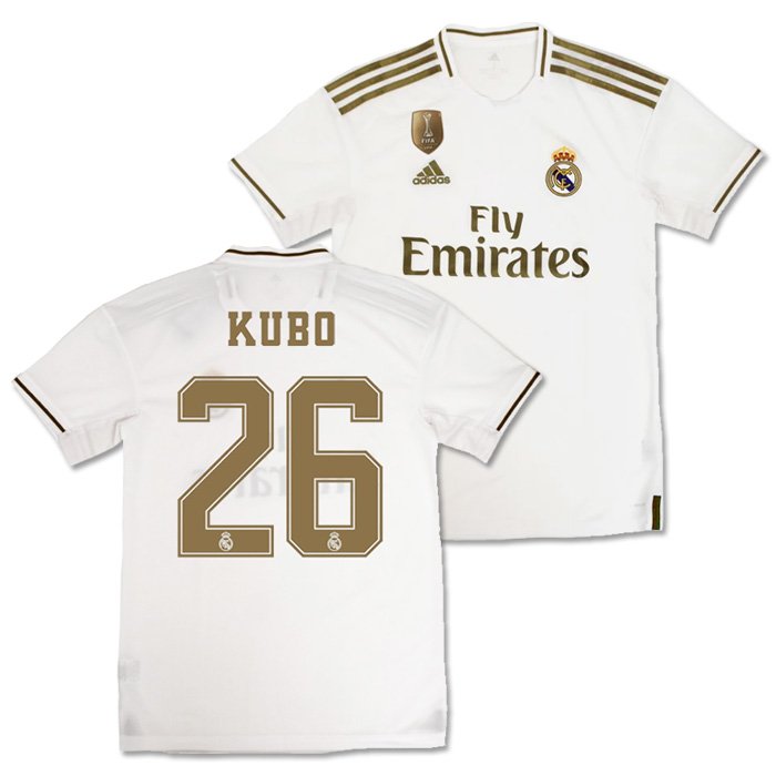 久保建英 #レアルマドリード デビュー戦ナンバー26入りユニフォームの