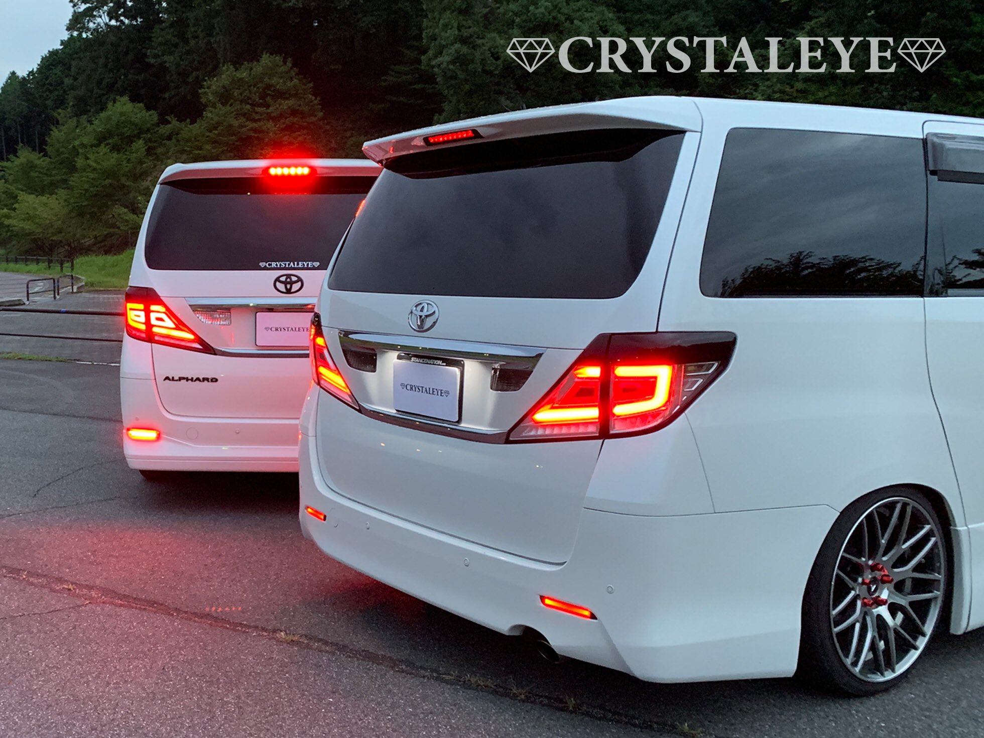 20アルファード、20ヴェルファイア用 社外テール訳アリ特価 20ヴェル