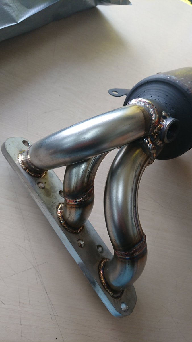 K6A用NA エキマニプロキット ノーマルの一番ダメダメな部分だけを