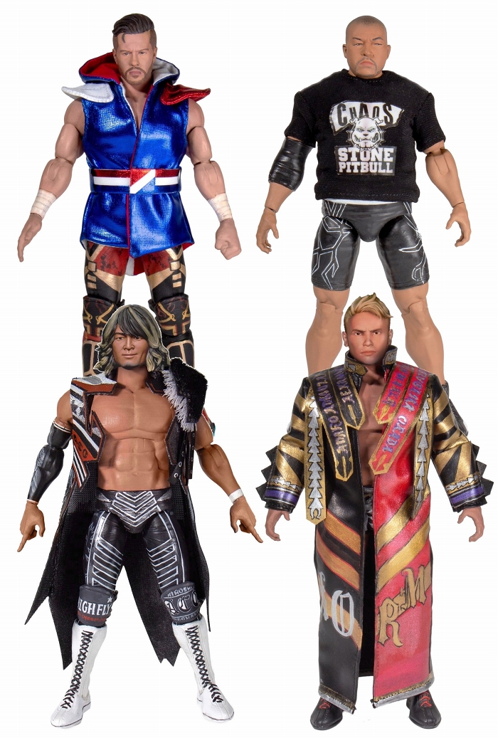 スーパー7の「新日本プロレス」アクションフィギュア第2弾の受注開始に