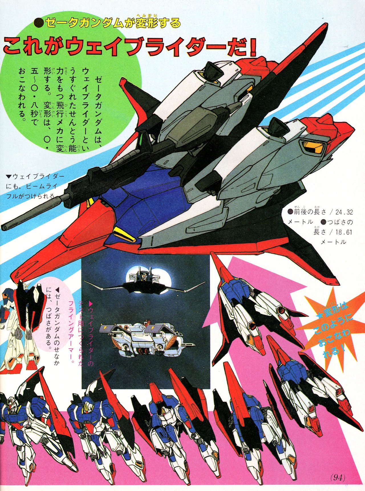テレビマガジン 1985年（昭和604月号 講談社 ジャスピオン Zガンダム