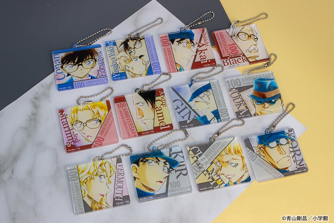 コナンカフェ グッズ紹介】 100巻 ANNIVERSARY GOODSをご紹介！ 原作の