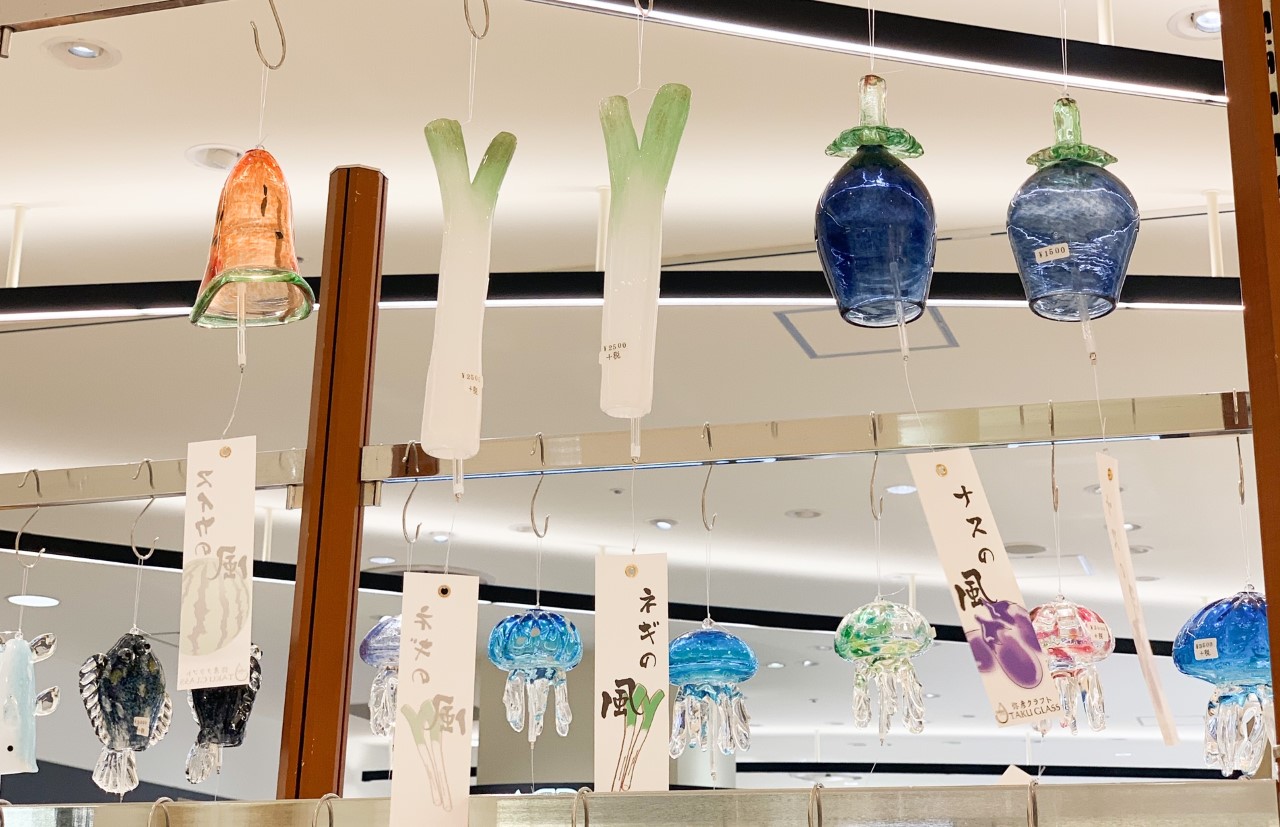 タクグラス スイカ風鈴 タクグラス スイカ風鈴 ⚛️タクグラス TAKU