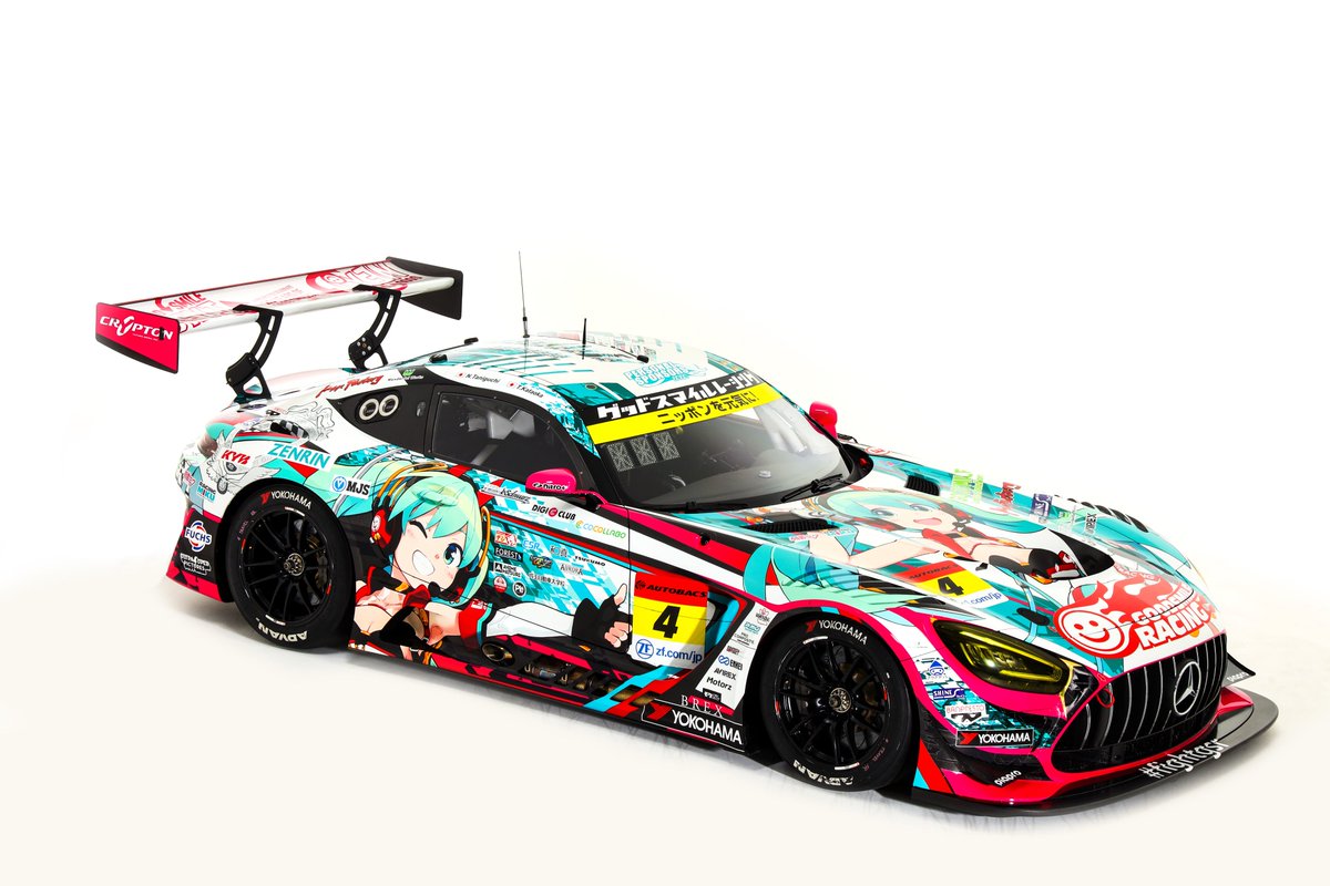 1/18 グッドスマイル 初音ミク AMG 2020 SUPER GT Okayama Test ver