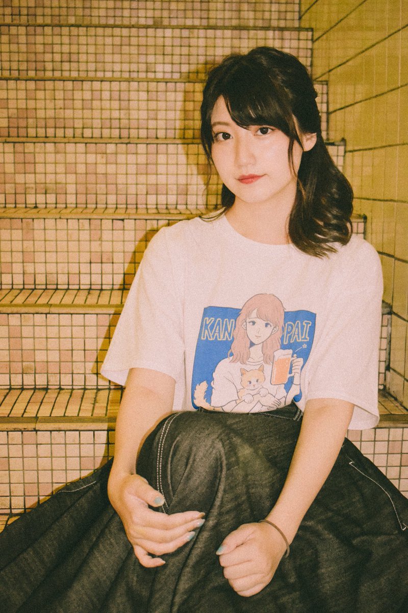 お仕事】 YouTuberの酒村ゆっけ、さんのTシャツイラストを描かせて