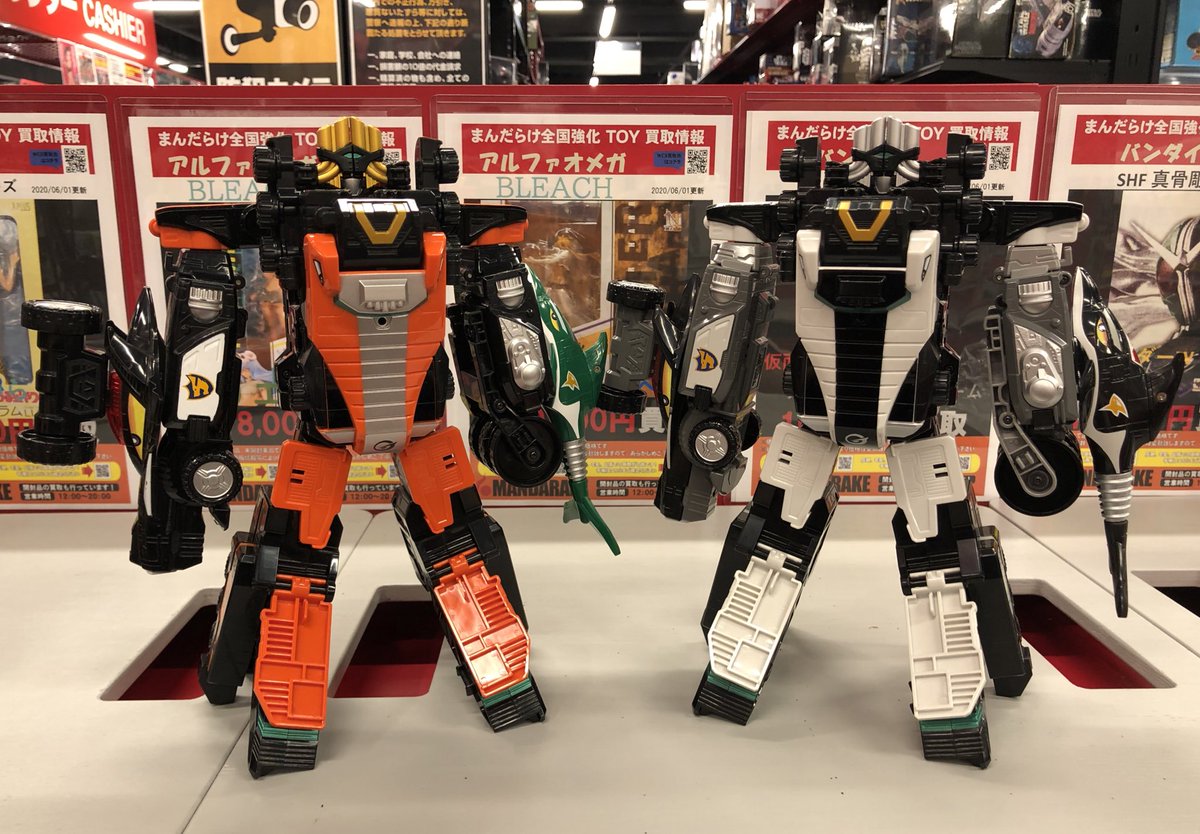 DX炎神大将軍 と DXガンバルオーブラックバージョン セット 参考価格