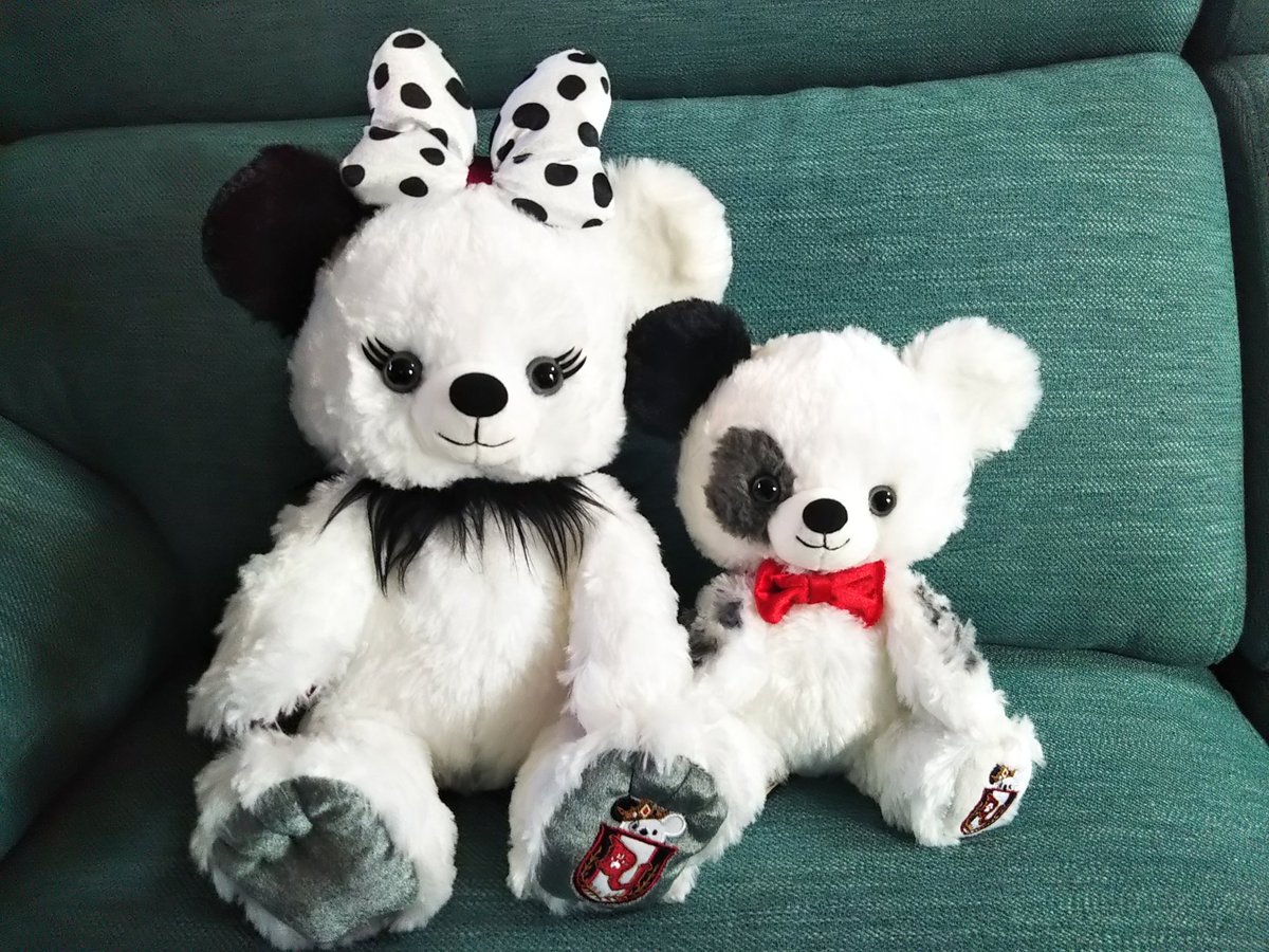 ユニベア 101匹わんちゃん クッキークリーム ダージリン ディズニー