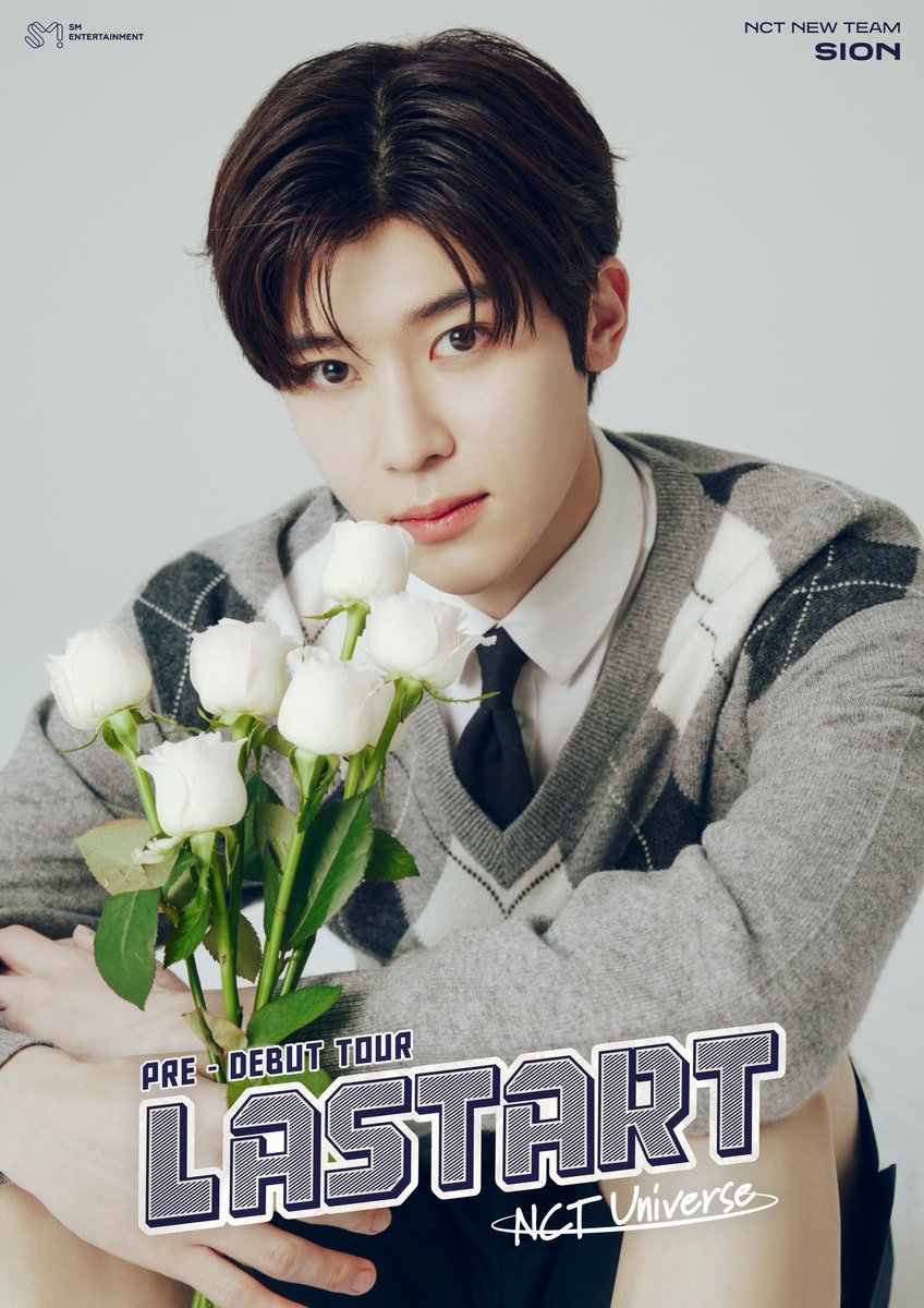 NCT Universe : LASTART PRE-DEBUT TOUR Solo Poster💐🤍 #SION #RIKU