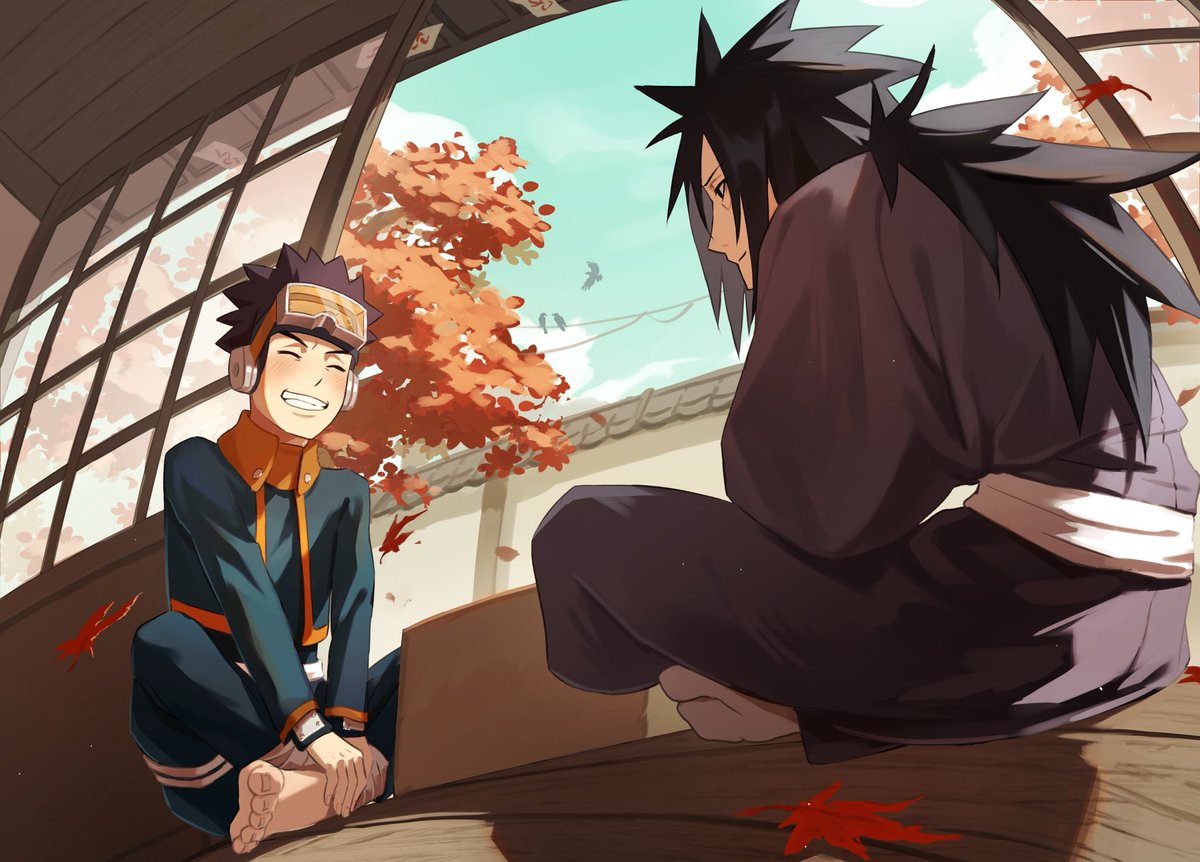 うちはマダラ+オビト #NARUTO