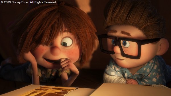 カールとエリーが出会い二人で年をとっていくシーンは、セリフが