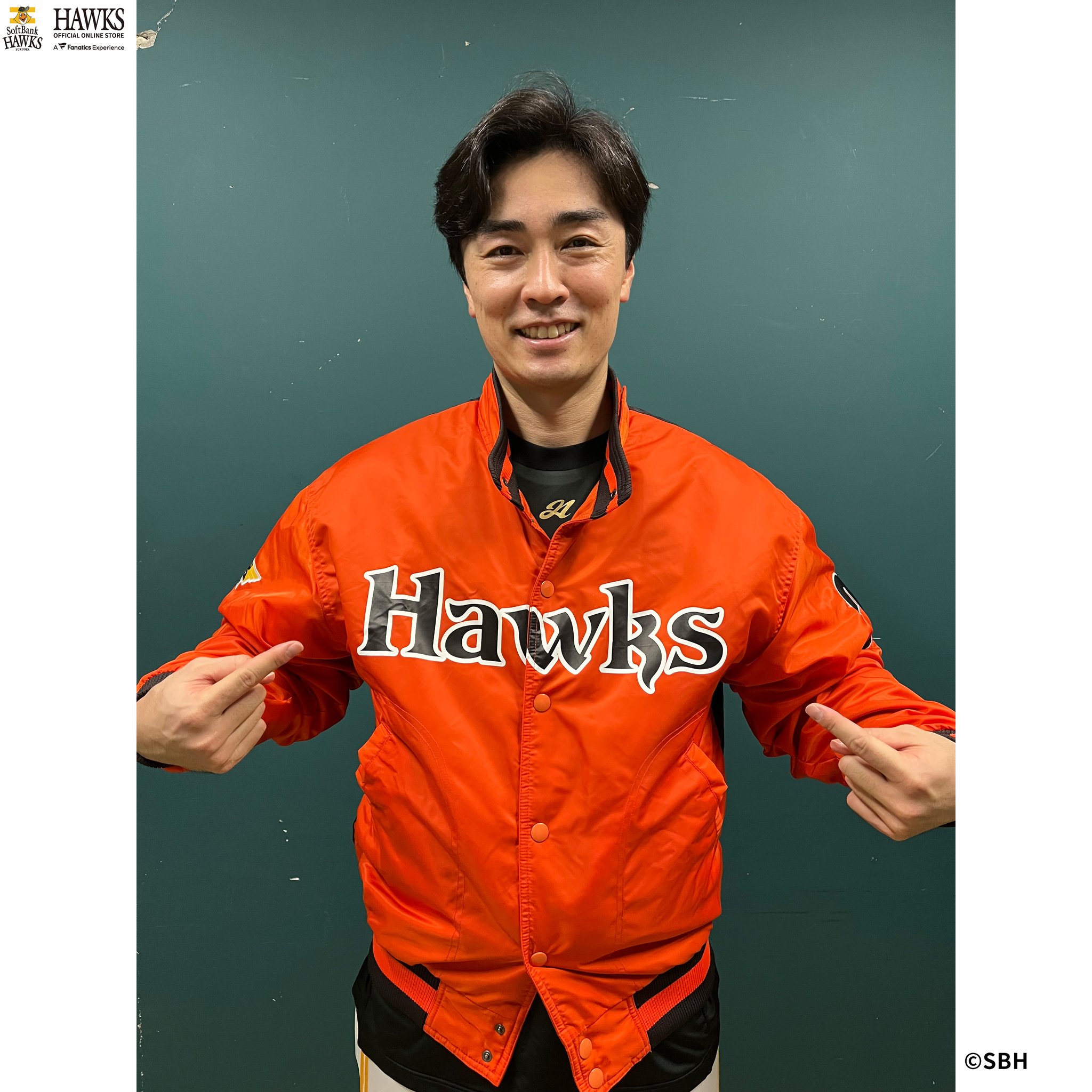 鷹ジャンパー スタジャン 福岡ダイエーホークス 和田毅ネーム プロ野球