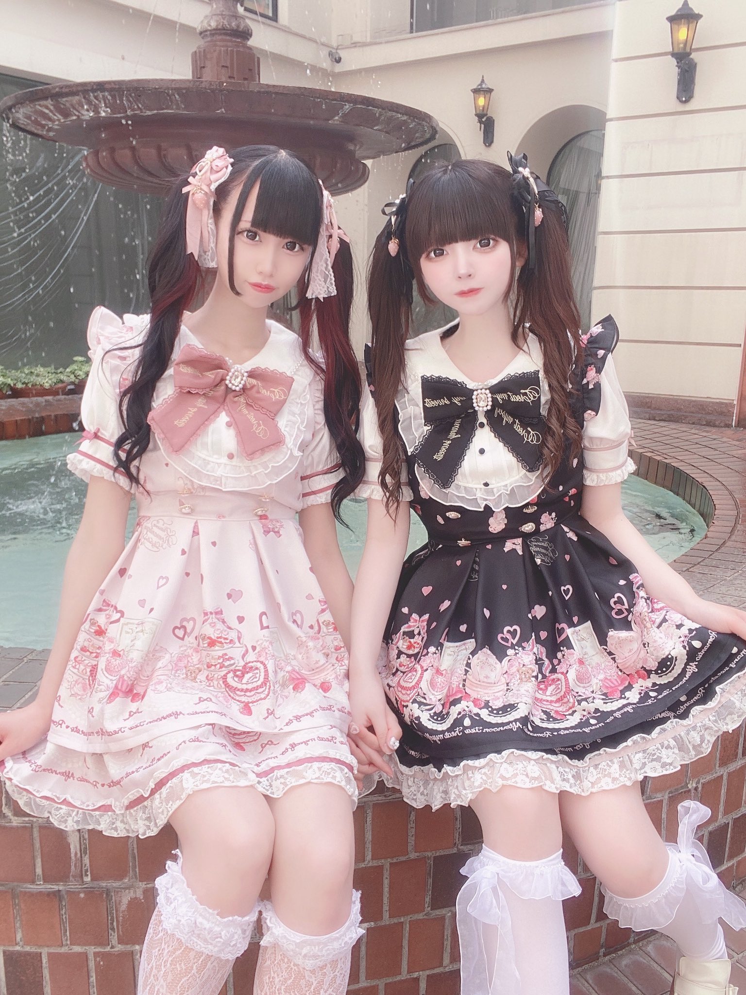 LIZLISA Romantic Cosmetics柄 セットアップ ピンク 【公式通販】