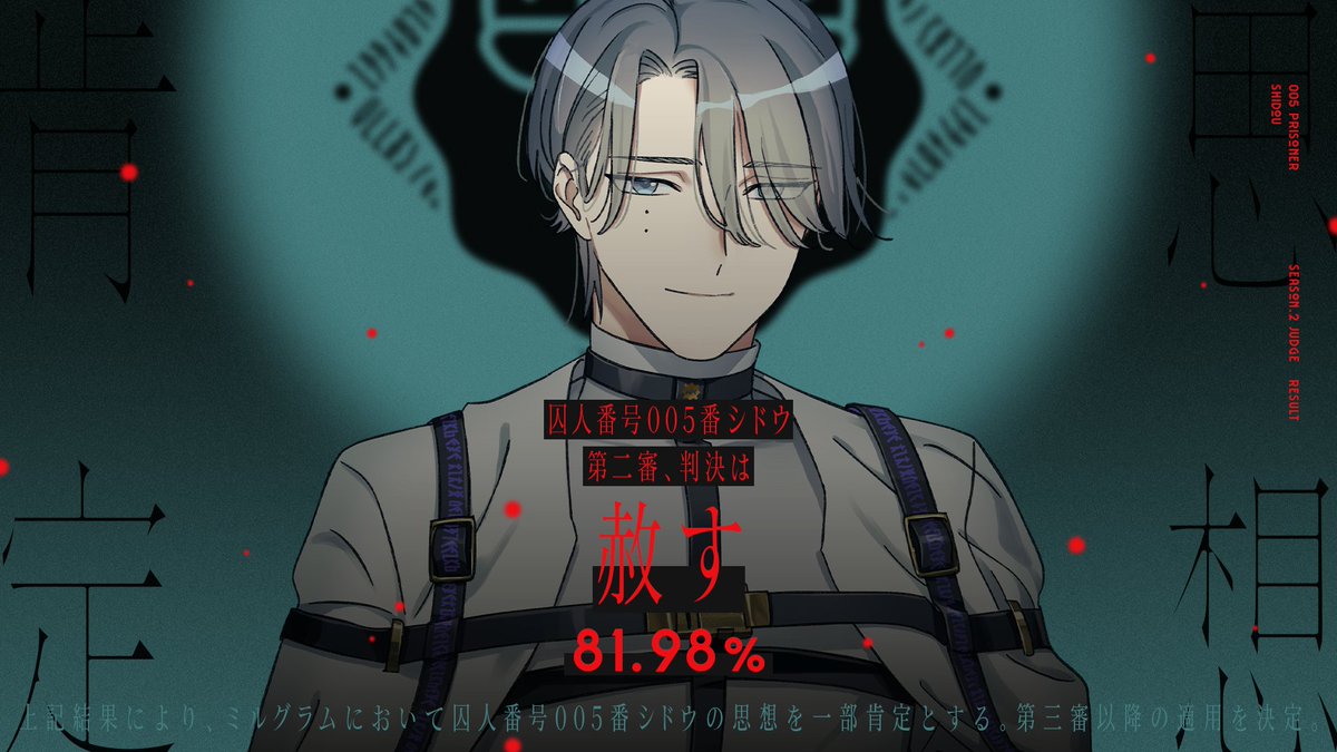 ⚠️ SECOND TRIAL RESULTS ⚠️ Prisoner Number 005 - Shidou Final
