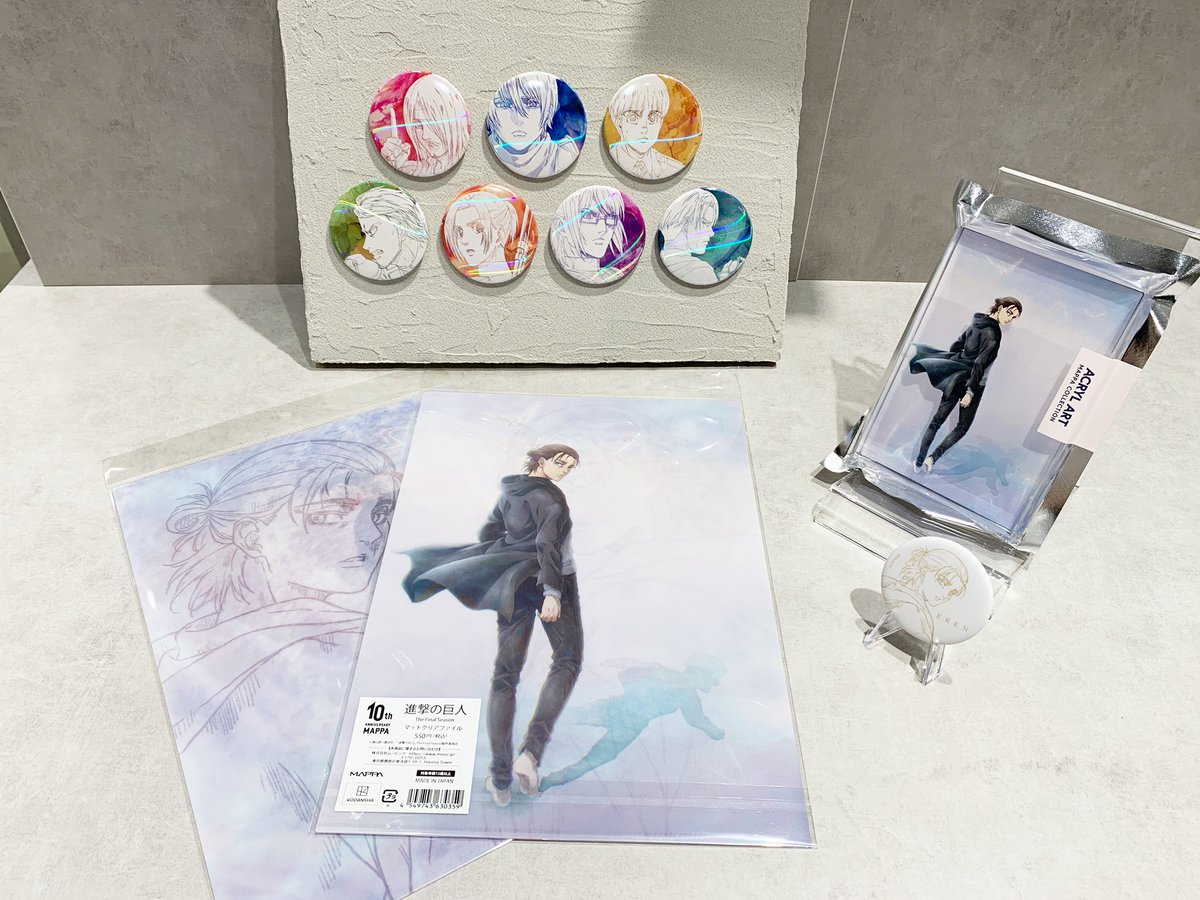 MAPPA 10TH ANNIVERSARY／ いよいよ明日より開催🎊 #MAPPASHOWCASE