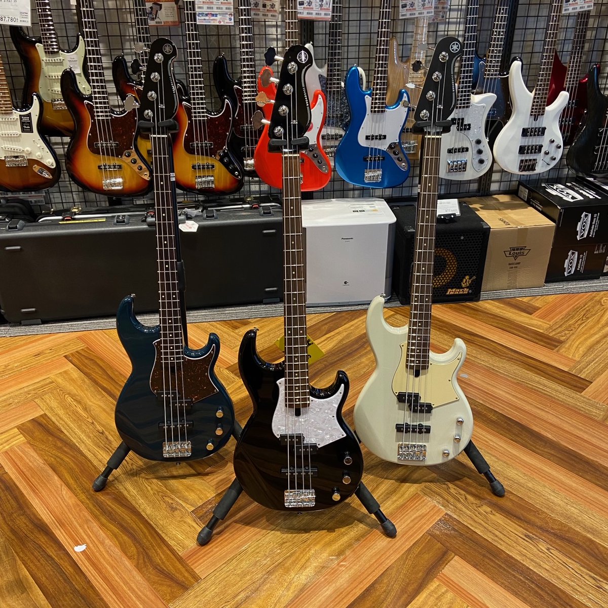 エントリークラスのYAMAHA、BBエントリークラスのピックガードを変えて