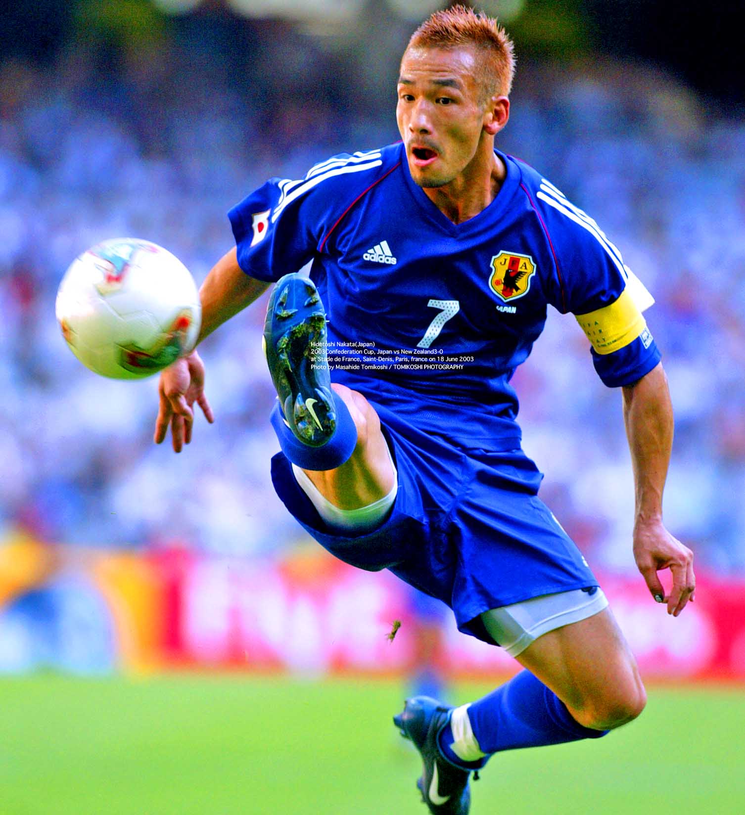 国内02-03adidas 日本代表 2002年 中田英寿 オーセンティック