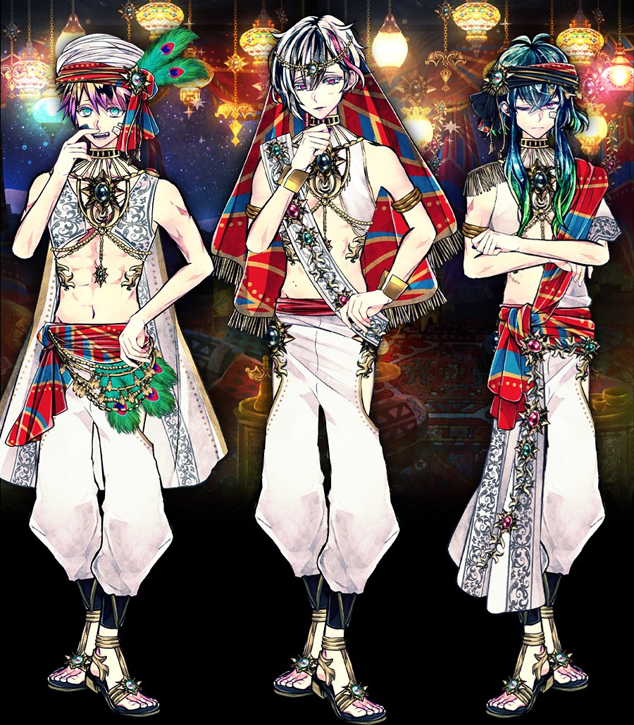 ベリアン 「少し恥ずかしいですが…似合っていますか？」 ロノ