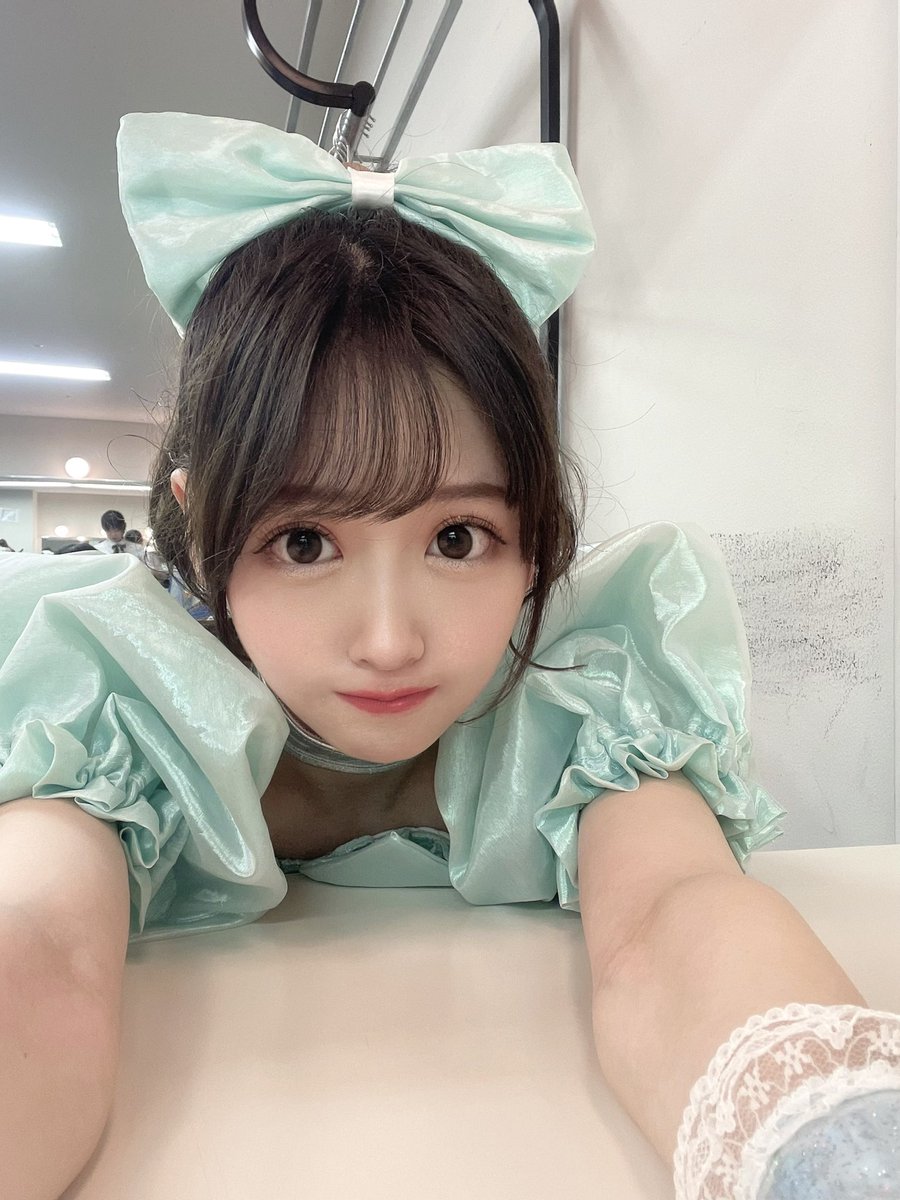 今日もありがとうございました💚 ペンライトも特典会も一生懸命応援し