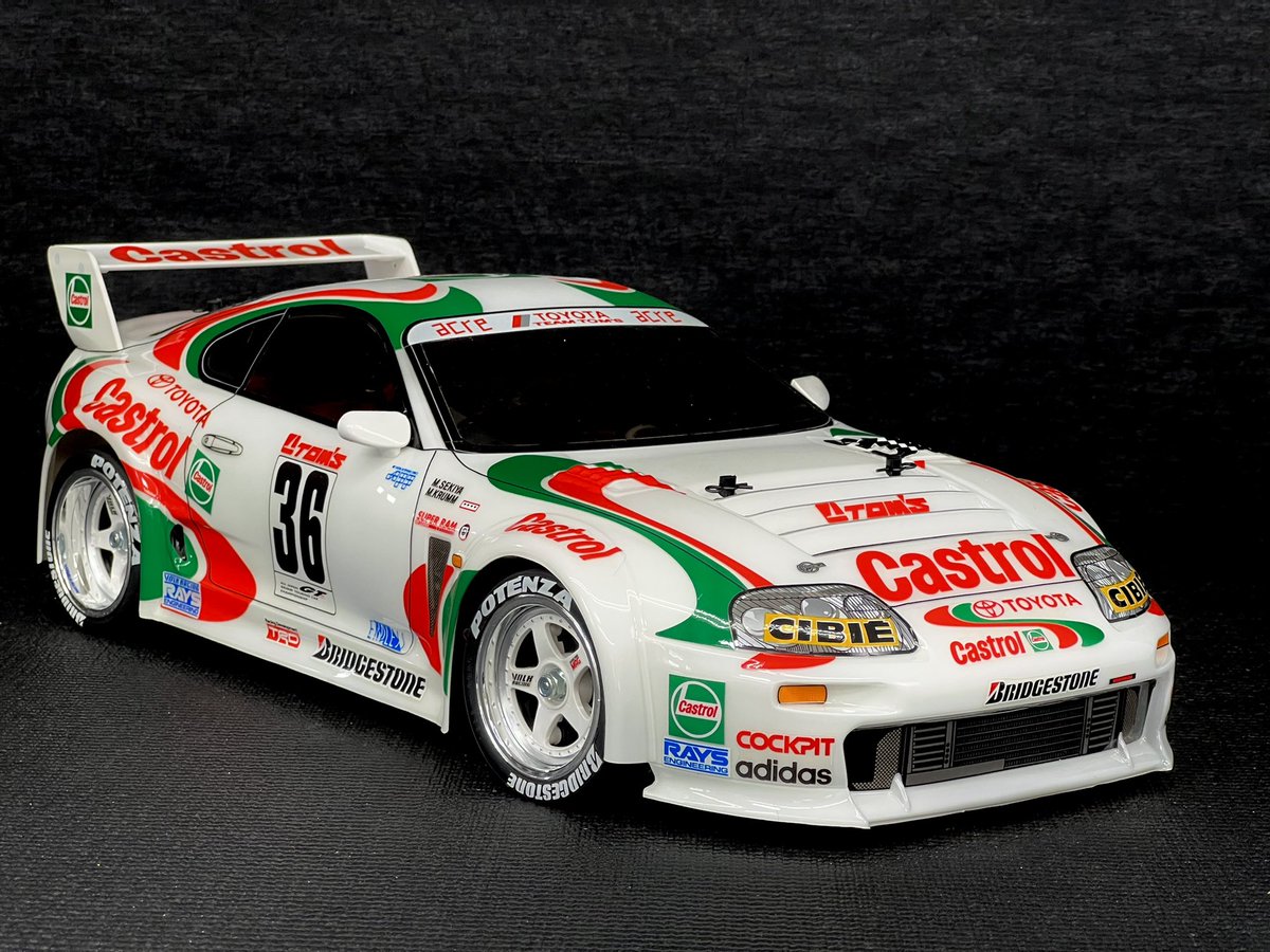 58170】カストロール・トヨタ・トムス スープラGT