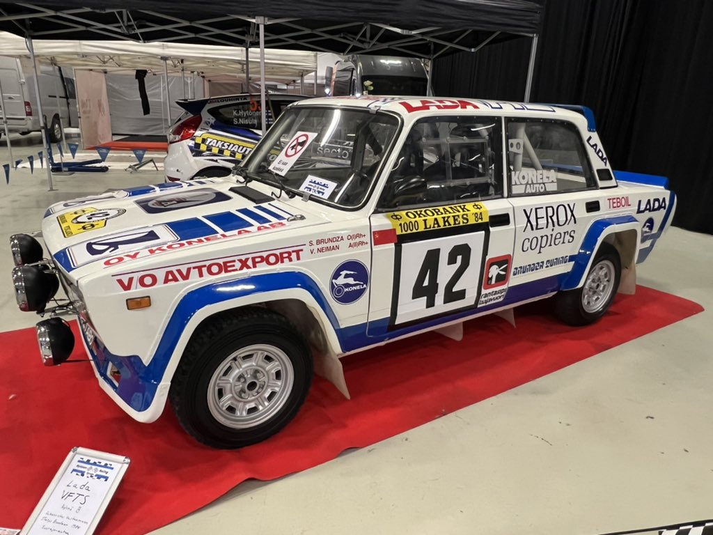 けいこのホゲホゲWRC@フィンランド日記】ラーダ2105VFTSはグループB