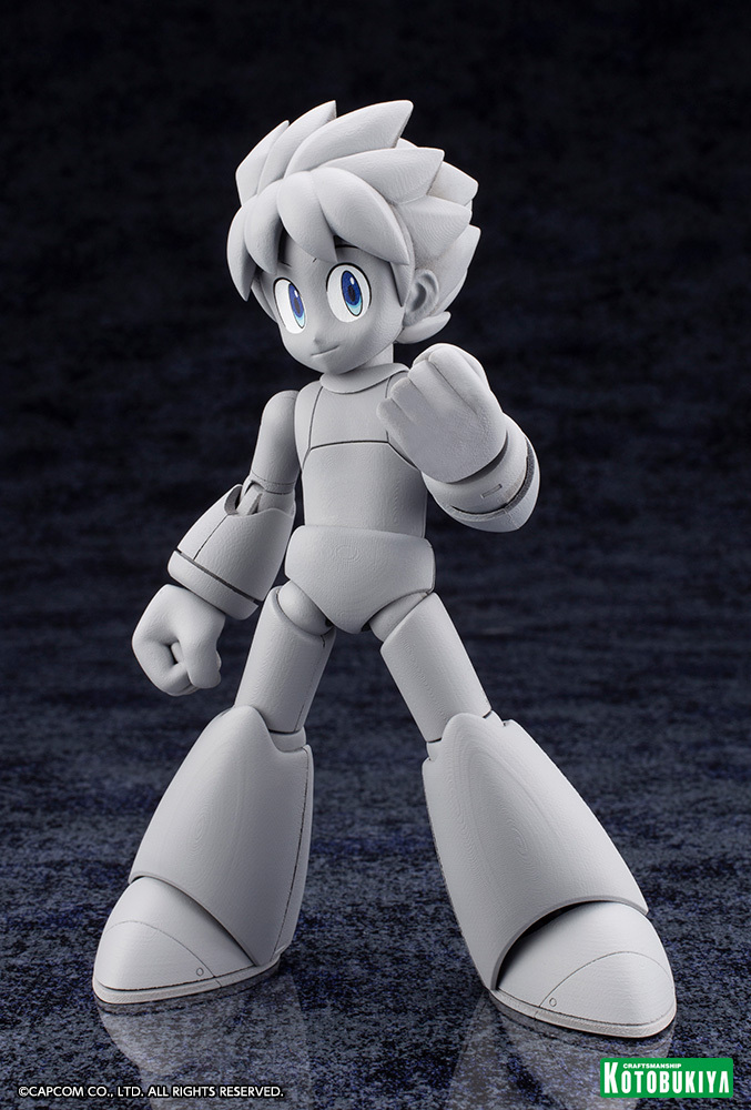 原型初公開】 2010年に発売したプラモデル「ロックマン」から内容を