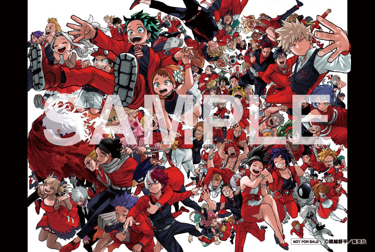 僕のヒーローアカデミア』36巻 TSUTAYA限定特典が発表されました