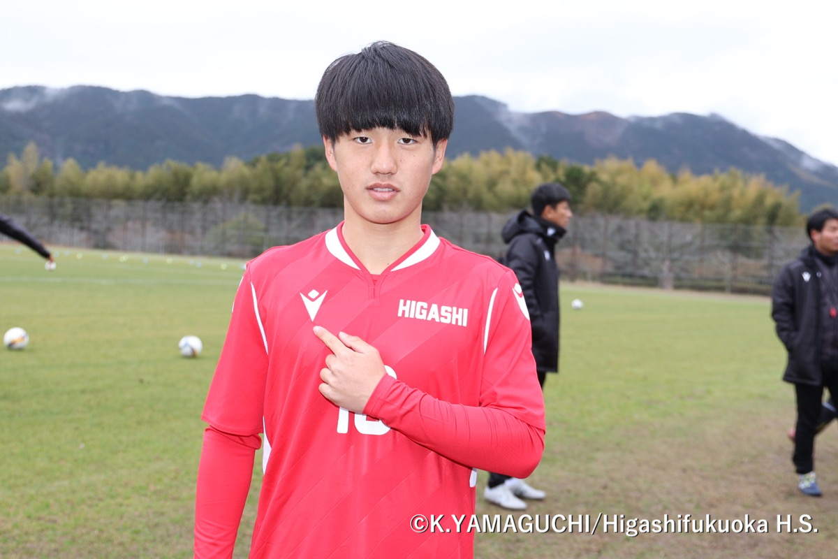 高校サッカー名門校であり数多くのJリーガーを輩出している東福岡高校