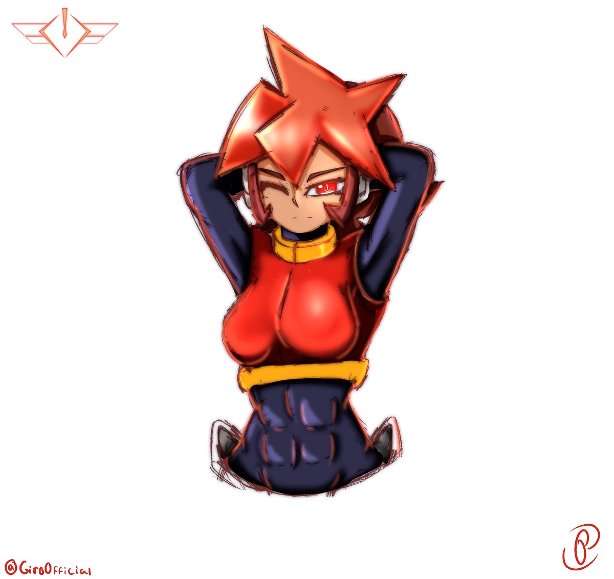 SKETCH] - Atlas and Siarnaq #ロックマン #ロックマンXDiVE