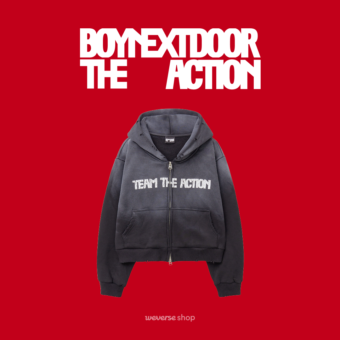 BOYNEXTDOOR 5th EP『The Action』Zip-Up Hoodie 予約販売決定