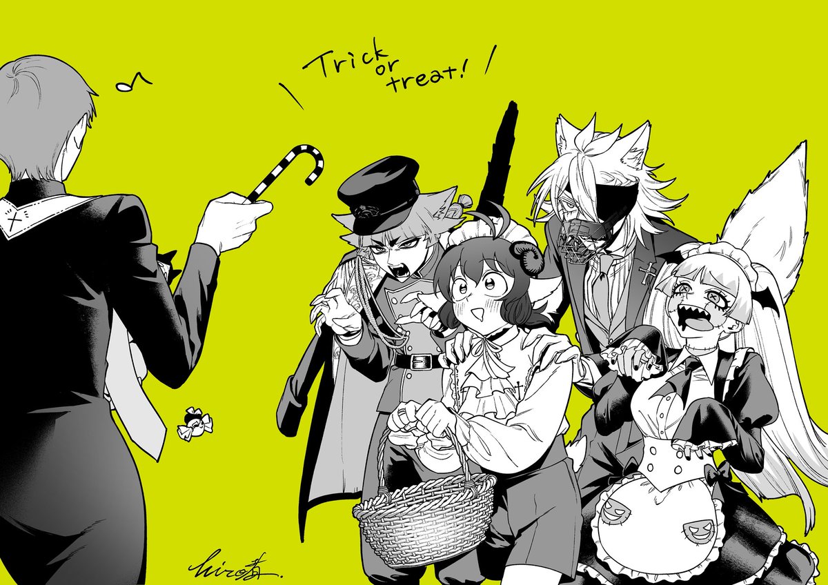 🐏】 ハッピーハロウィーン🎃🐈‍⬛🐺🧟 ＼stray sheeps