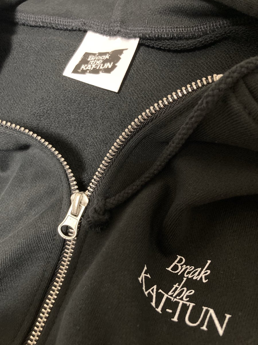 見にくくてすみません Break the KAT-TUNパーカー着画（身長160cm