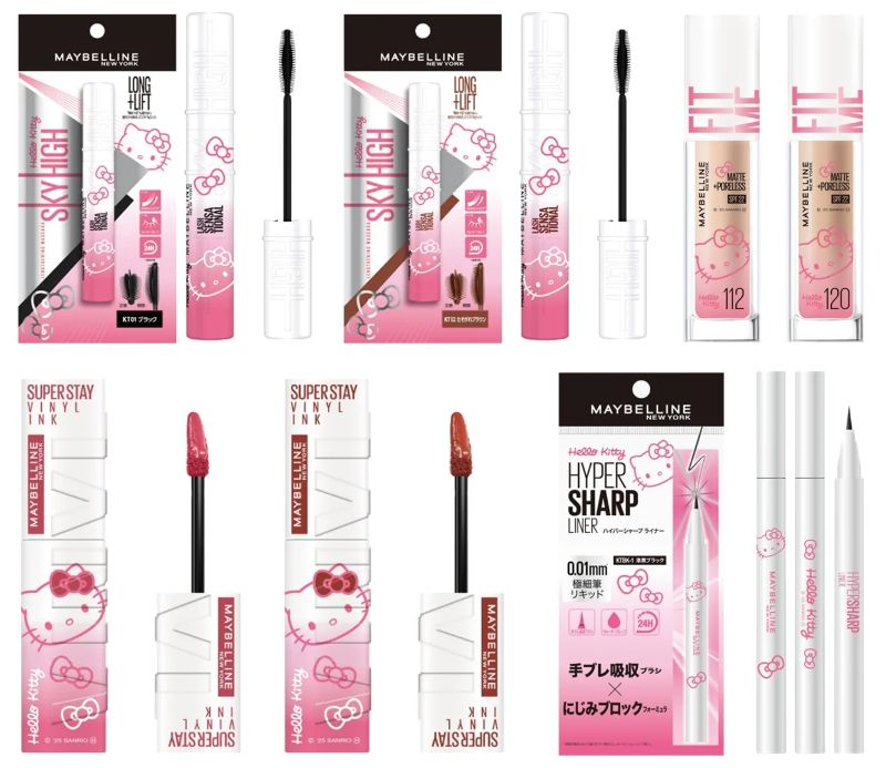 ⚠️予約受付開始📣🆕／ メイベリン ニューヨーク×ハローキティの