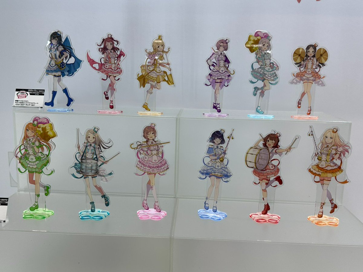 学園アイドルマスター スタンド付きビッグアクリルプレート