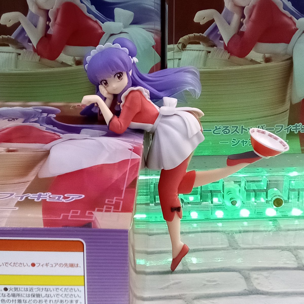 らんま2分の1 から大人気シャンプーのぬーどるストッパーフィギュアが