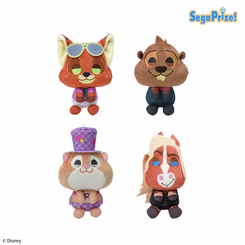 プライズ】 12月5日公開の映画『ズートピア2』のキャラクターたちが