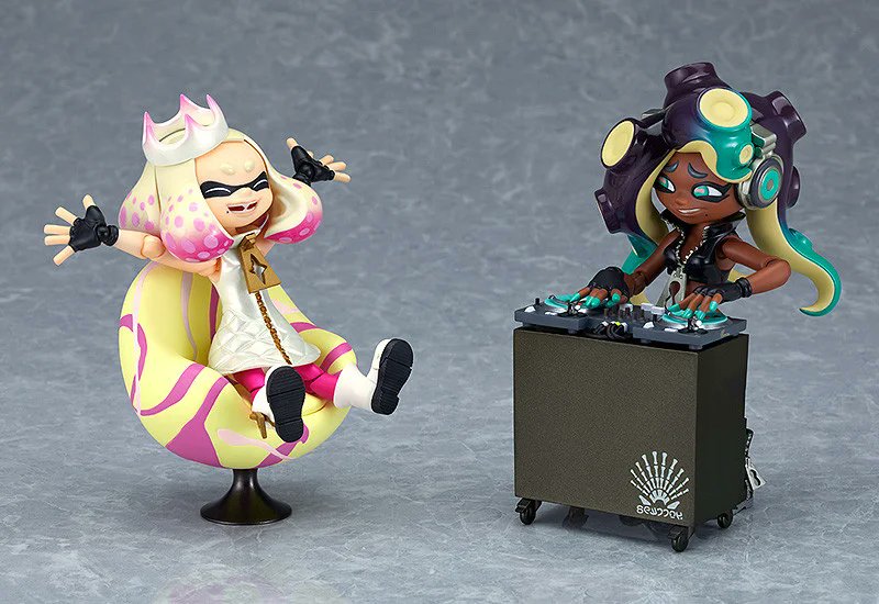 figma Splatoon ボーイ DXエディション」と「figma テンタクルズ」の